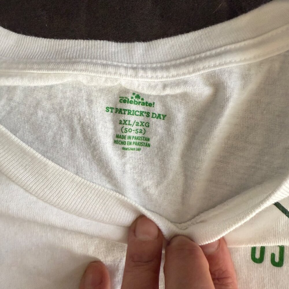 Men’s Born Lucky Tee 2XL - Picture 3 of 4